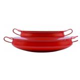 Vintage Dansk Kobenstyle Enamelware Paella Pans