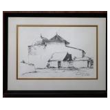 Elmer Novonty Signed Sketch