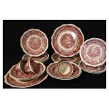 20 Pcs Mason's Vista England China - some chips