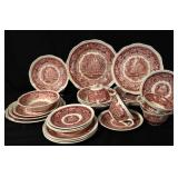 25 Pcs Mason's Vista England China - some chips