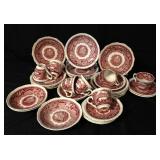 35 Pcs Mason's Vista England China - some chips