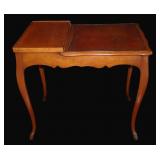 Antique Walnut French Provincial Side Table