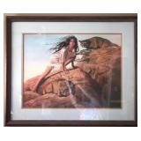 Signed & Numbered Native American Print