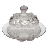 EAPG Dalzell Gilmore Eye Winker Butter Dish