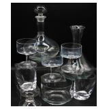 Crystal Stemware, Decanters, Snifter Glasses ++
