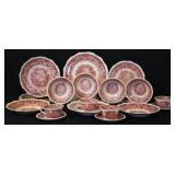 23 pcs. Mason's Vista England China - Some Chips