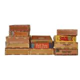 Group of Vintage Cigar Boxes