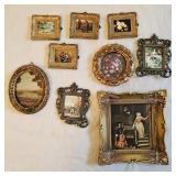 Group of Miniature Art Prints