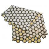 Signed Daisy Afghan Blanket