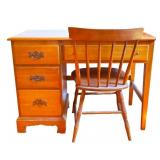 Vintage Study Desk & Chair