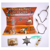 Mid-Century Vegas Souvenir Cowboy Decor & Spurs