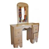 Mid-Century Vanity Desk