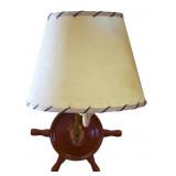 Vintage Wall Scone Light w/ Cowboy & MCM Shade