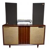 Vintage Motorola HiFi Stereo, Bolivar Speakers +
