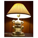 1975 Child's Teddy Bear Nursery Lamp