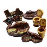 Group of Souvenir Ash Trays
