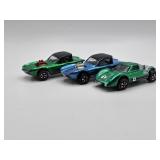 3 1960's Red Line Hot Wheels