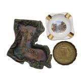 Lousianna & New Orleans Ash Trays