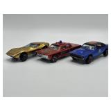 3 1960's Red Line Hot Wheels