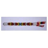 1930's Cherokee NC Souvenir Beaded Bracelet