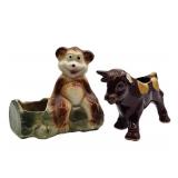 Pair of Vintage Planters