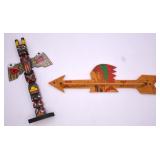 Souvenir Kingsport, TN Rack & PNW Totem Pole