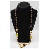 Balocchi Italian Gold Over Sterling Necklace