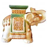 Ceramic Elephant Plant Stand