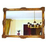 Vintage Hollywood Regency Wall Mirror
