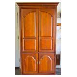 Television Armoire Wardrobe Project Piece