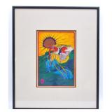 Bob Fried Canned Heat Family Dog Art Print