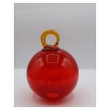 Murano Style Art Glass Ball