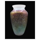 Signed Art Glass Vase