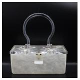 Vintage Lucite Box Purse