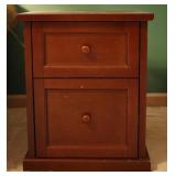Wood Filing Cabinet