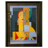 Deco Style Painting After Eduardo Garcia Benito