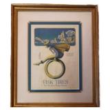 Antique Fisk Tires Advertisement Print