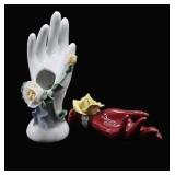 Pair of Porcelain Hand Jewelry Displays