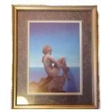 Maxfield Parrish Stars Lithograph Print