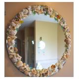 Hand Made Sea Shell & Sea Glass Mirror