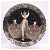 House of Erte Porcelain Art Deco Plate