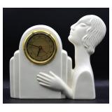 1984 Sarsaparilla Deco Designs Desk Clock