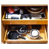 Contents of Kitchen Drawers - Pots & Pans