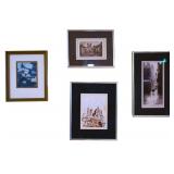 Framed Art - 2 Signed - 1 Cracked Glass