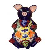 Mexican Talavera Pottery Style Pig