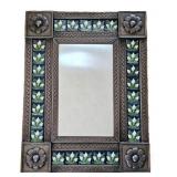 Tile & Tin Decorative Wall Mirror