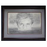 Original Unsigned Pencil Sketching