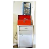 Utility Cabinet, Tool Box w/ Tools ++