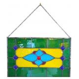 Stained Glass Art Panel