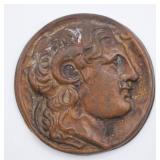 Antique Bronze Coin Replica Paperweight